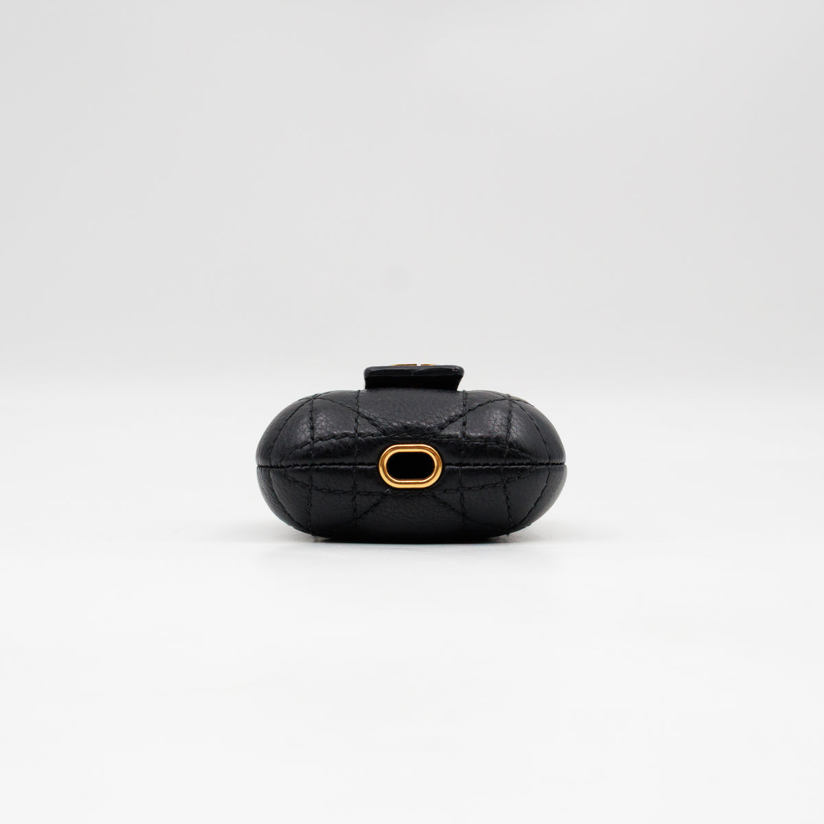 Airpods Pro Case Cannage Caro Black Leather
