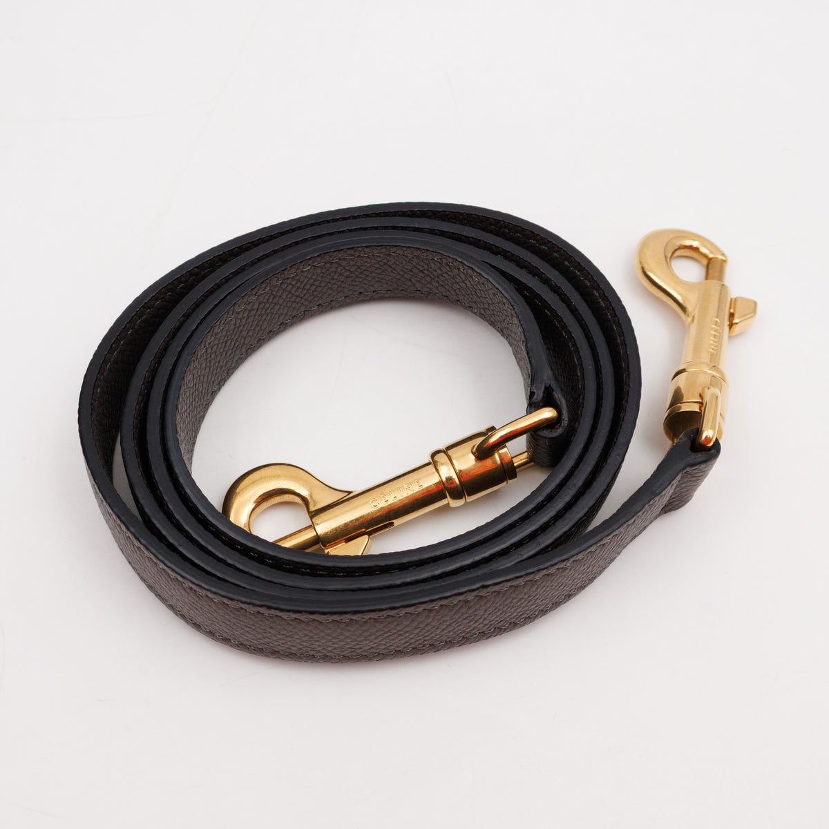 Micro Belt Bag Grey Grained Leather