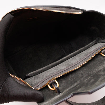Micro Belt Bag Grey Grained Leather