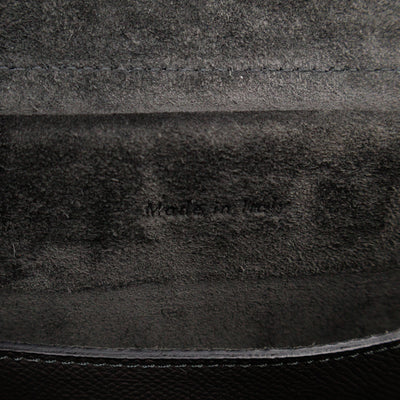 Micro Belt Bag Grey Grained Leather