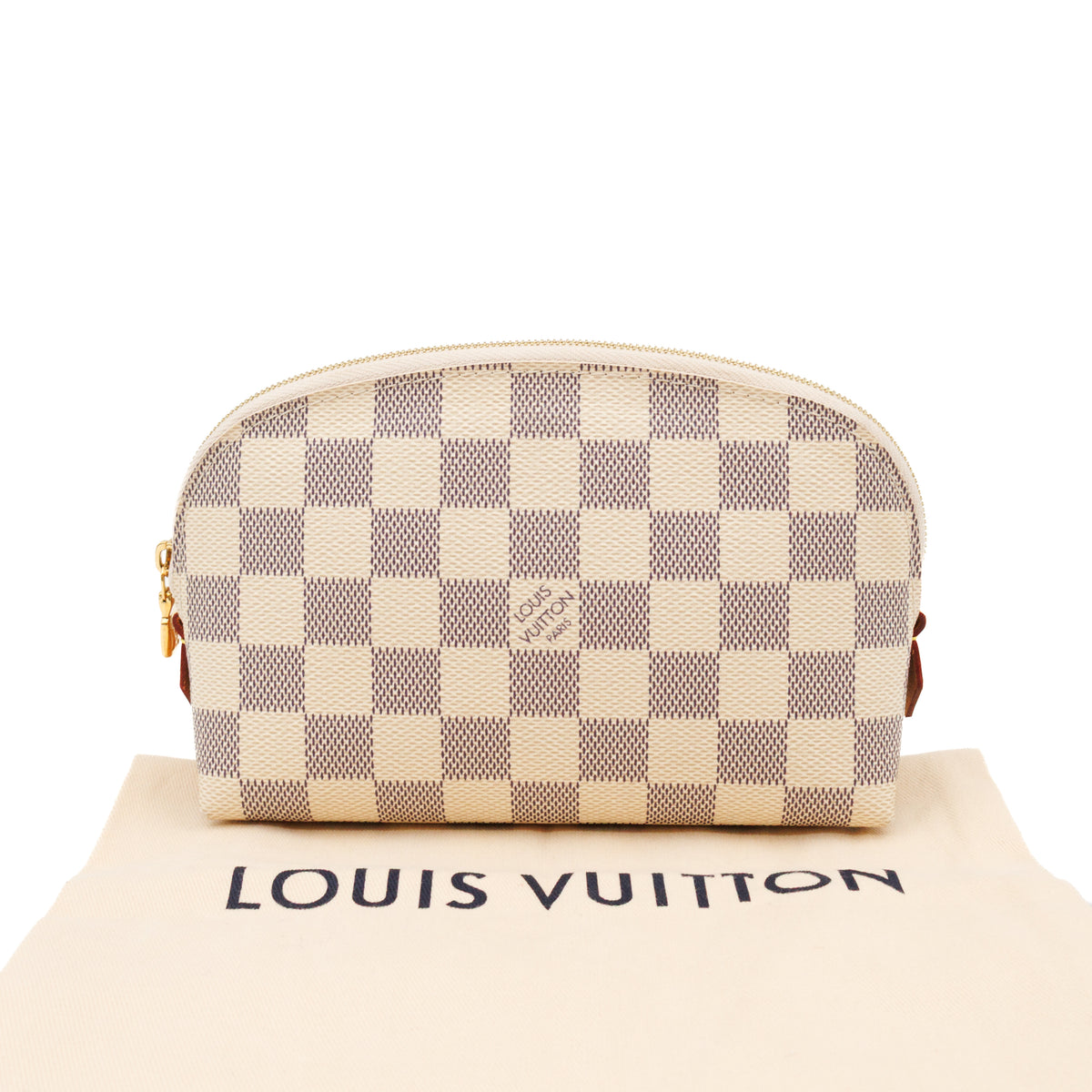 Cosmetic Pouch PM Damier Azur