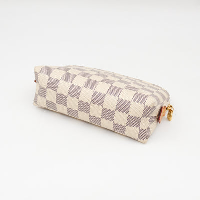 Cosmetic Pouch PM Damier Azur