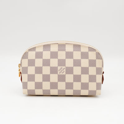 Cosmetic Pouch PM Damier Azur