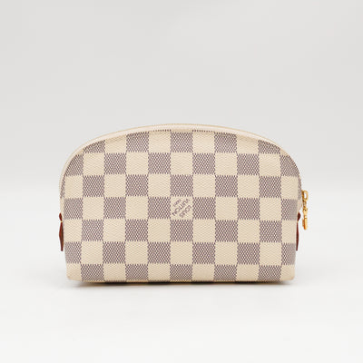 Cosmetic Pouch PM Damier Azur