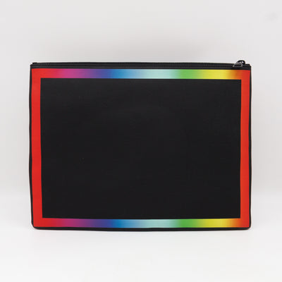 Pochette A4 Taiga Black Rainbow