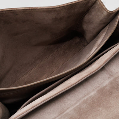 Sac 16 Soft Grey Grained Calfskin