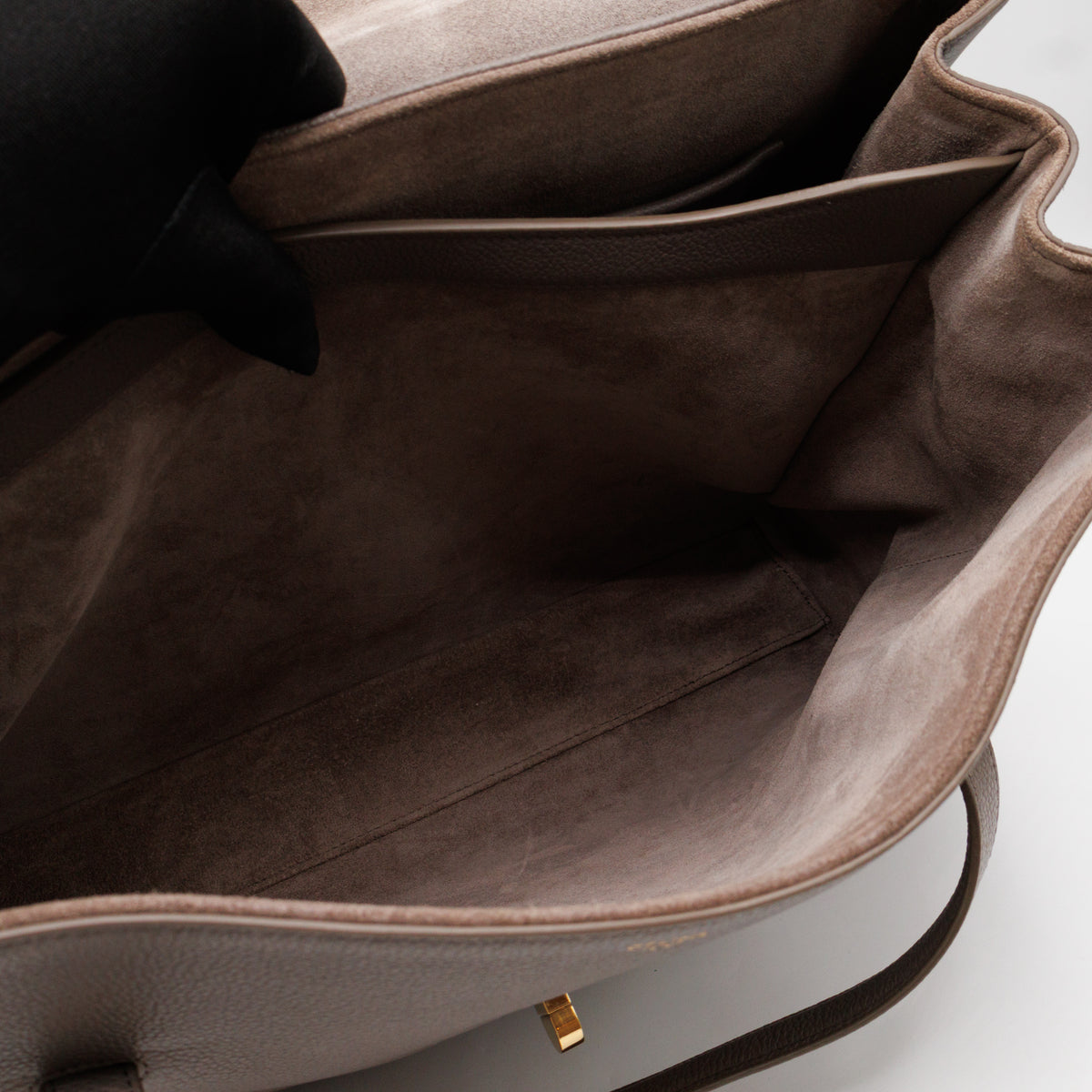Sac 16 Soft Grey Grained Calfskin