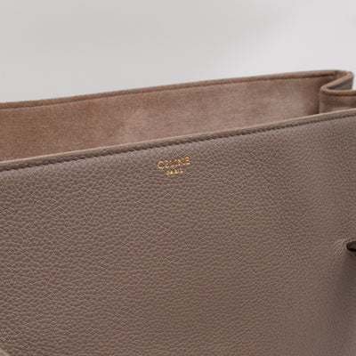 Sac 16 Soft Grey Grained Calfskin