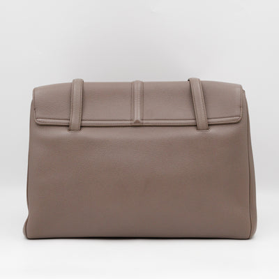 Sac 16 Soft Grey Grained Calfskin