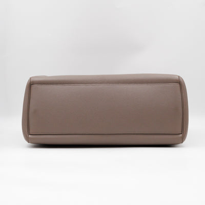 Sac 16 Soft Grey Grained Calfskin