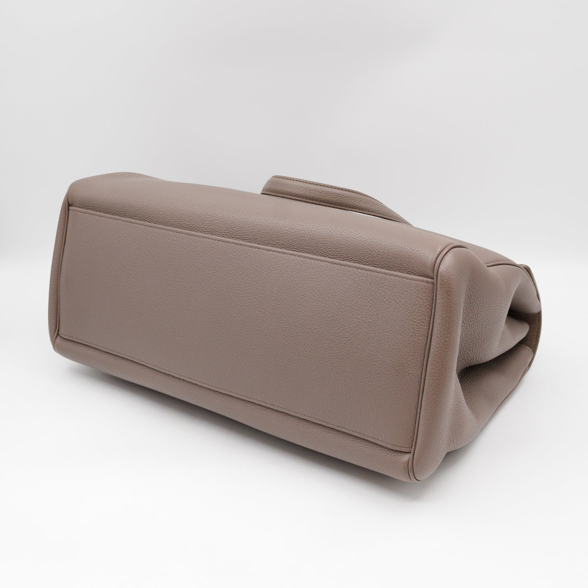 Sac 16 Soft Grey Grained Calfskin