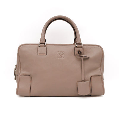 Amazona 36 Handbag Taupe Leather