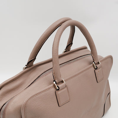 Amazona 36 Handbag Taupe Leather