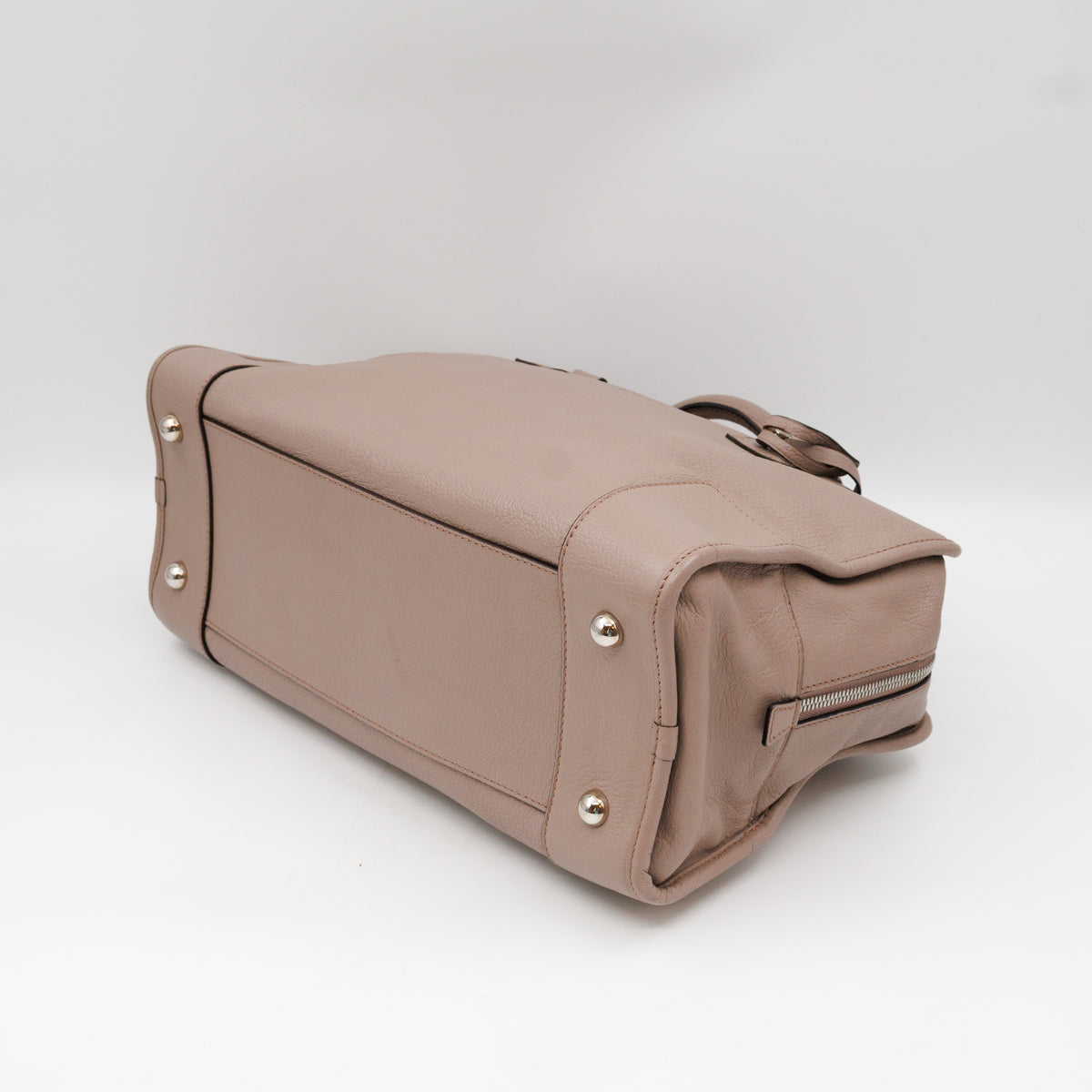 Amazona 36 Handbag Taupe Leather