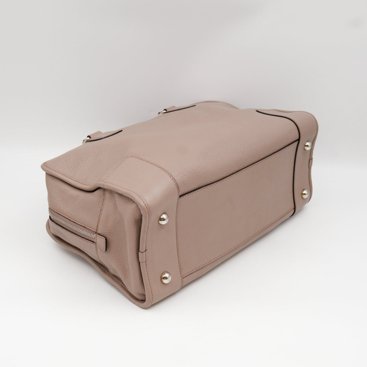 Amazona 36 Handbag Taupe Leather
