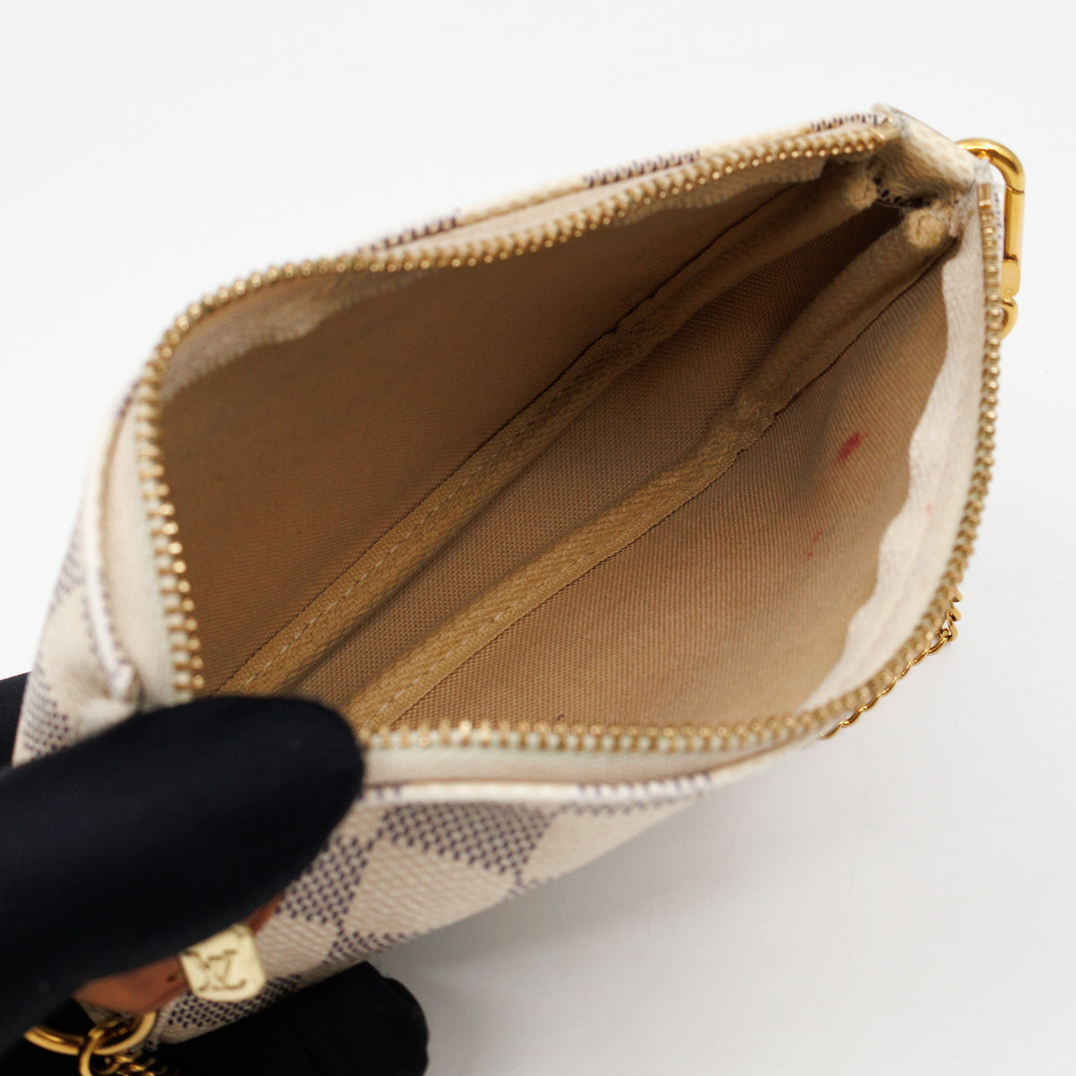 Mini Pochette Accessoires Damier Azur