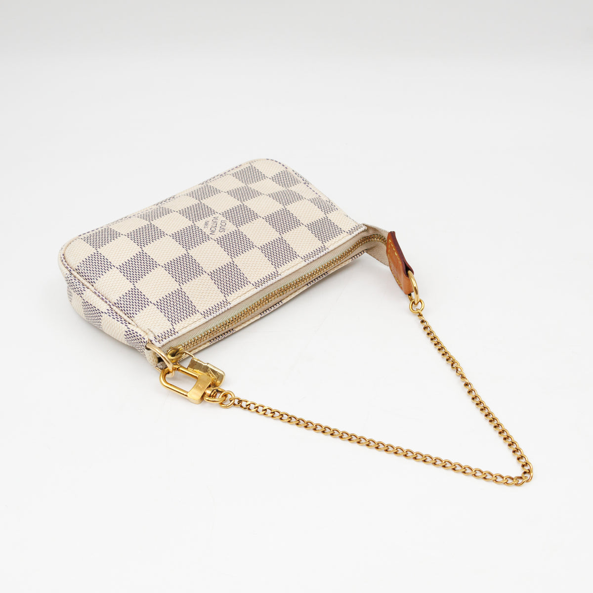 Mini Pochette Accessoires Damier Azur
