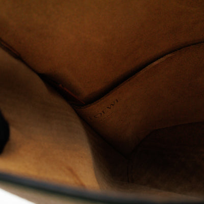 Gate Bucket Bag Caramel Calfskin Leather
