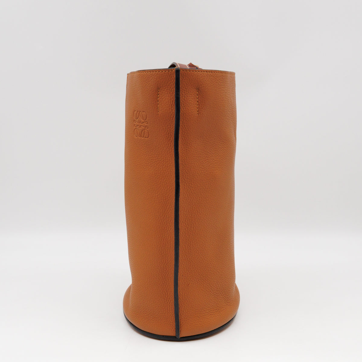 Gate Bucket Bag Caramel Calfskin Leather