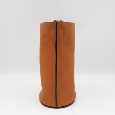 Gate Bucket Bag Caramel Calfskin Leather