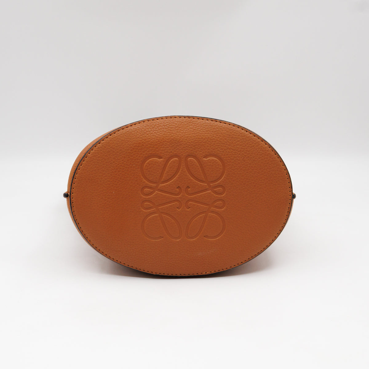 Gate Bucket Bag Caramel Calfskin Leather