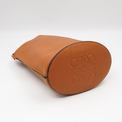 Gate Bucket Bag Caramel Calfskin Leather