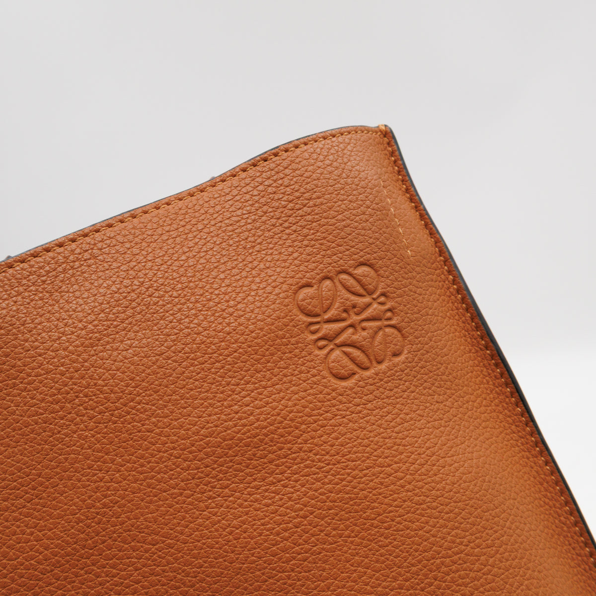 Gate Bucket Bag Caramel Calfskin Leather
