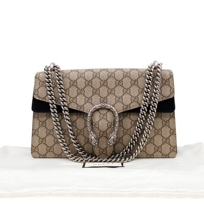 Dionysus Medium GG Supreme Black