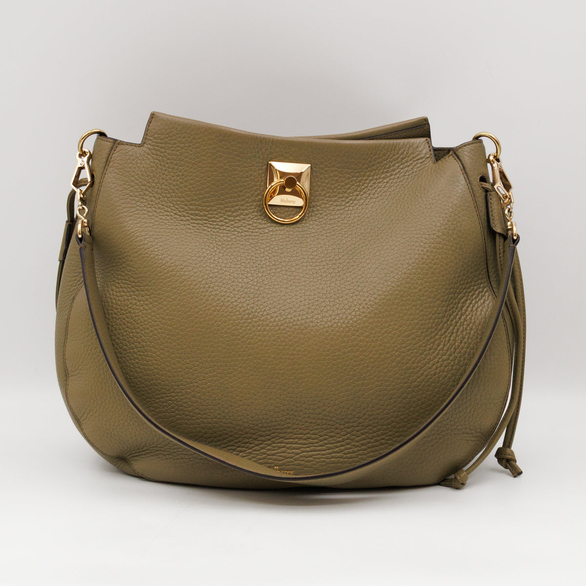 Iris Hobo Bag Summer Khaki Leather