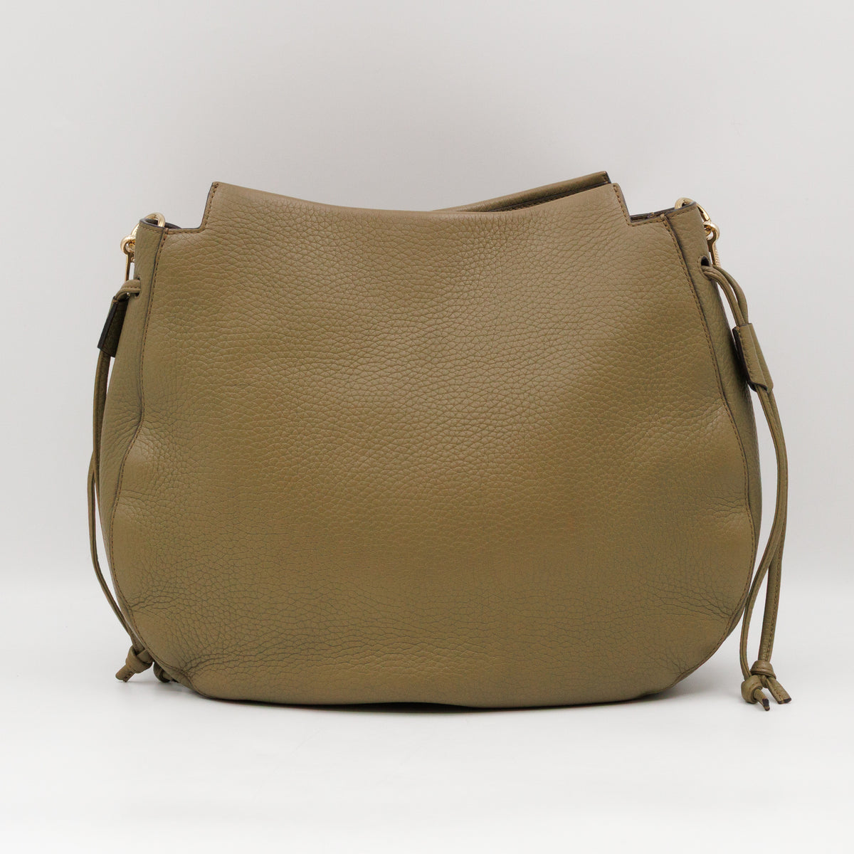 Iris Hobo Bag Summer Khaki Leather