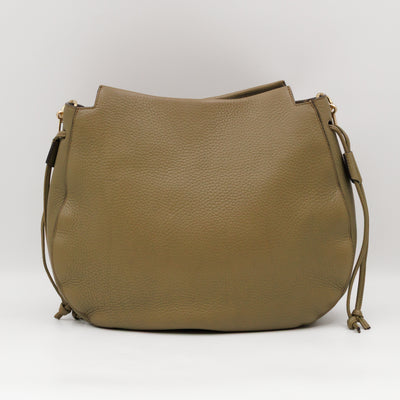 Iris Hobo Bag Summer Khaki Leather