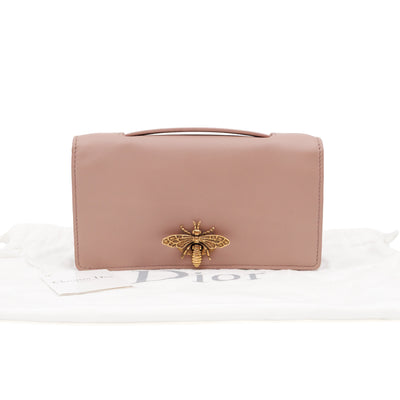 Abeille Pouch Powder Pink Leather