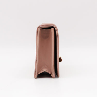 Abeille Pouch Powder Pink Leather