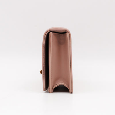 Abeille Pouch Powder Pink Leather