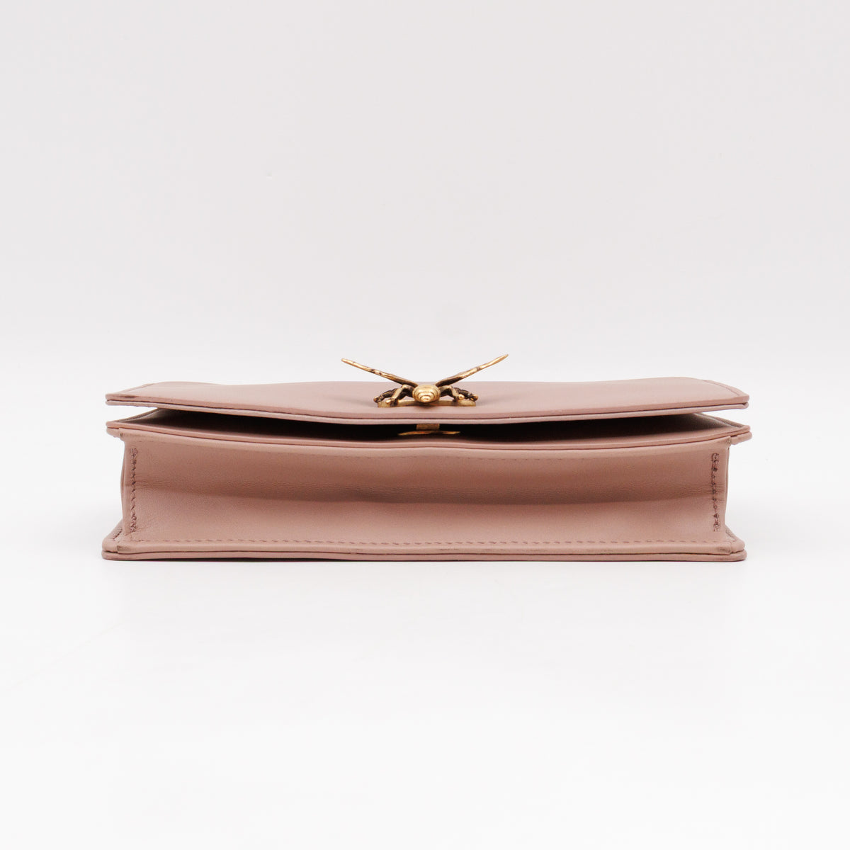 Abeille Pouch Powder Pink Leather