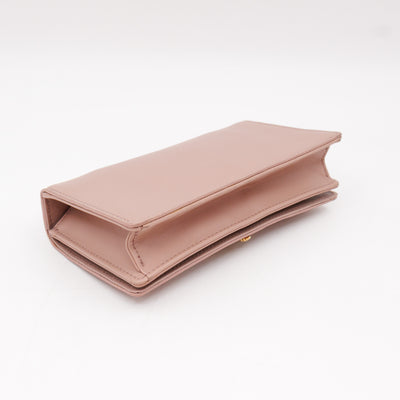Abeille Pouch Powder Pink Leather