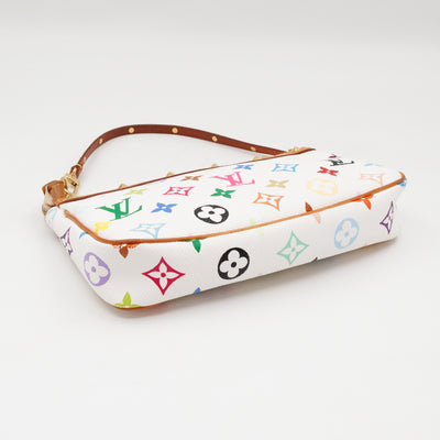 Pochette Accessoires Multicolore White