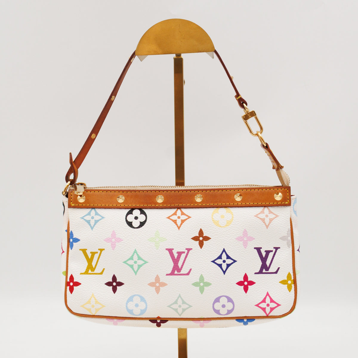 Pochette Accessoires Multicolore White