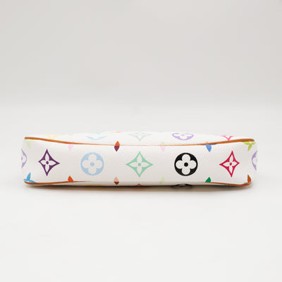 Pochette Accessoires Multicolore White