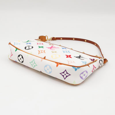 Pochette Accessoires Multicolore White