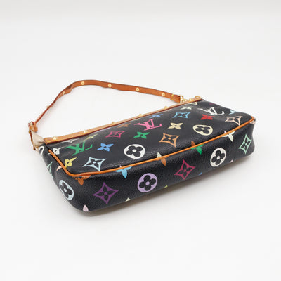 Pochette Accessoires Multicolore Black