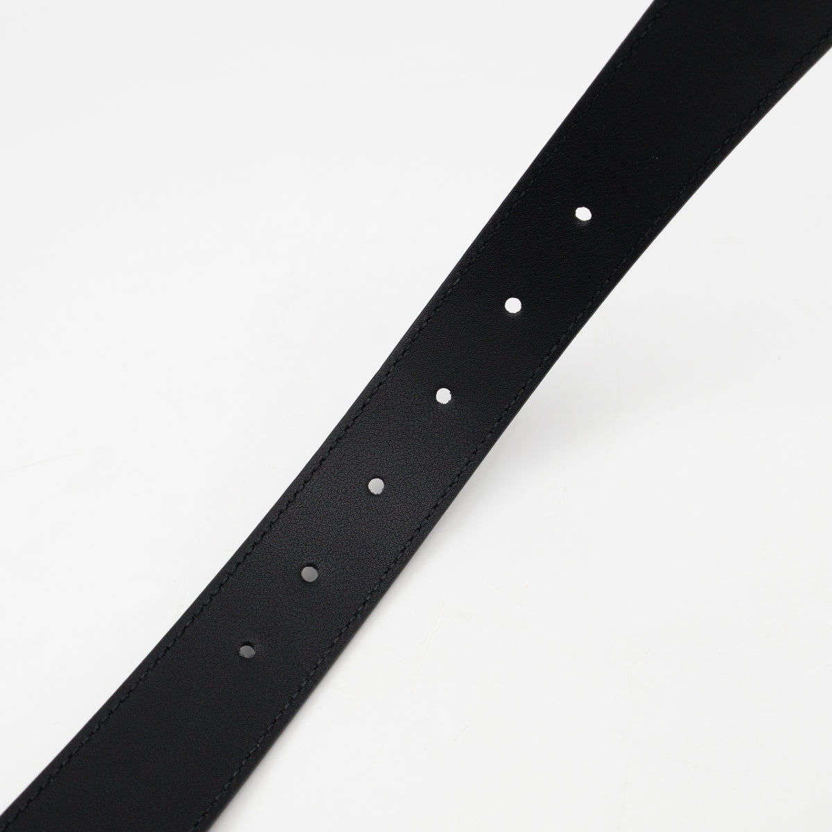 GG Marmont Belt Black Leather 80 cm