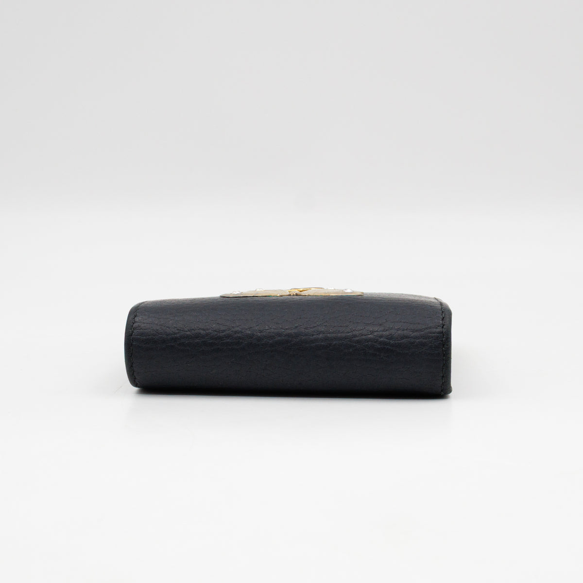 Butterfly Bifold Wallet Black Leather
