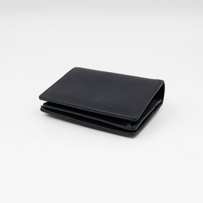 Butterfly Bifold Wallet Black Leather
