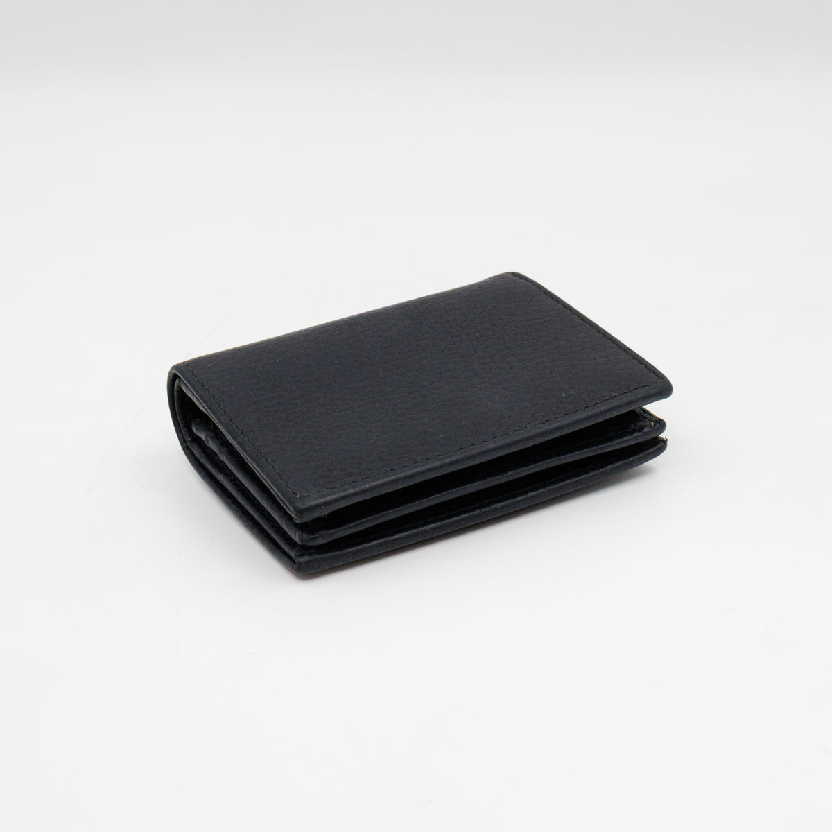 Butterfly Bifold Wallet Black Leather