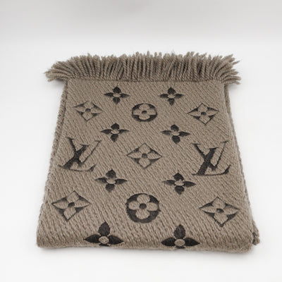 Logomania Wool Silk Scarf Verona