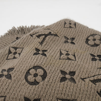 Logomania Wool Silk Scarf Verona