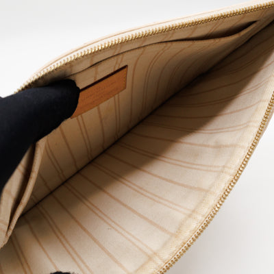 Neverfull Pochette Damier Azur