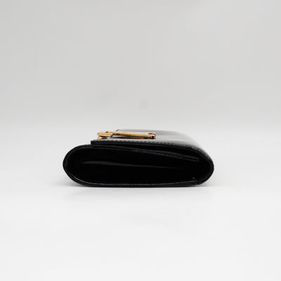 Louise Clutch Vernis Black