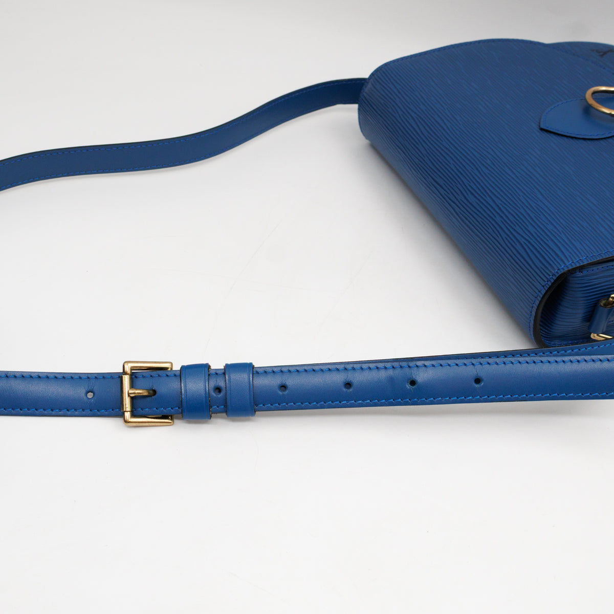 Saint Cloud MM Toledo Blue Epi Leather